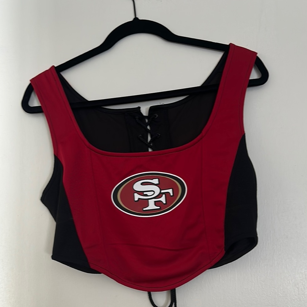 SF 49ers Crop Top